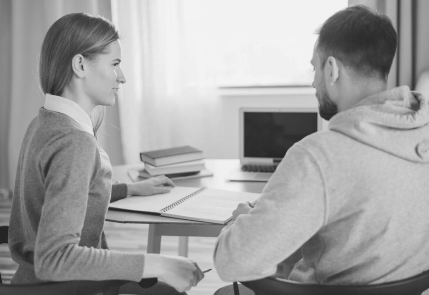 Team collaboration on investment portfolio review and strategy planning